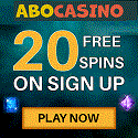 Abo Casino 20 no deposit free spins and RR$550 Welcome Bonus + 200 Free Spins