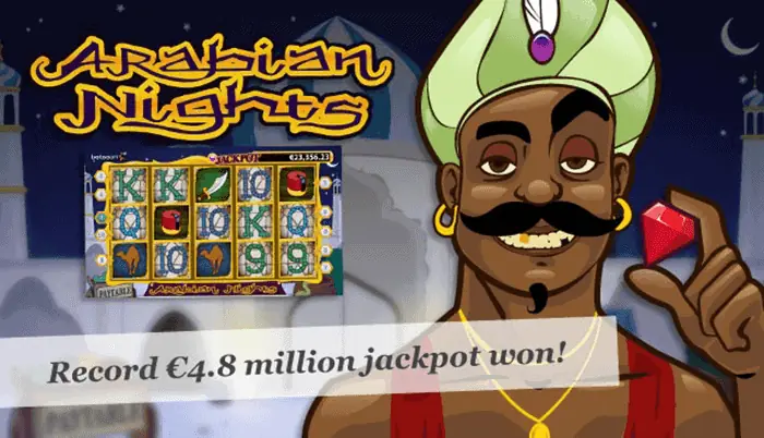 Arabian Nights Jackpot Winner 