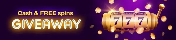 cash and free spins giveaway