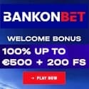 Bankonbet Casino 200 free spins and R$500 welcome bonus
