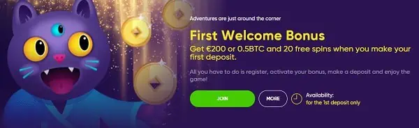 Bao Casino first deposit bonus