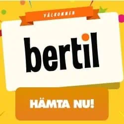 Bertil Casino (SE, NO, FI) - 250 free spins and 1,000 kr welcome bonus