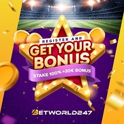 BetWorld free spins bonus 