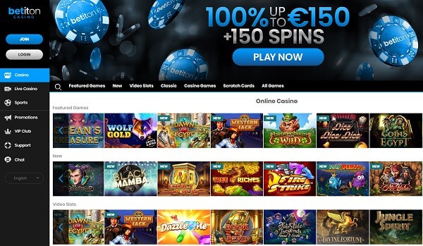 Betiton Casino and Sportsbook Review