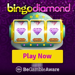 Bingo Diamond Casino | 160 free spins (10 FS ndb) plus 200% free bonus