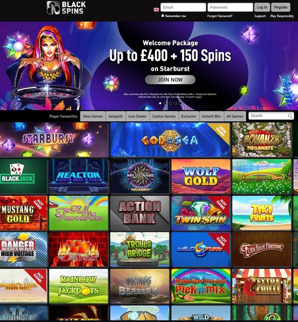 Black Spins Casino Review