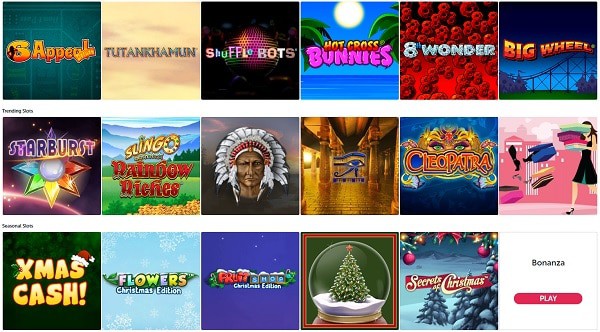 Online Slots At Bounce Bingo Casino 