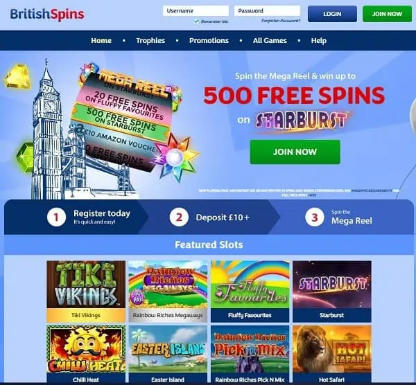 British Spins Review