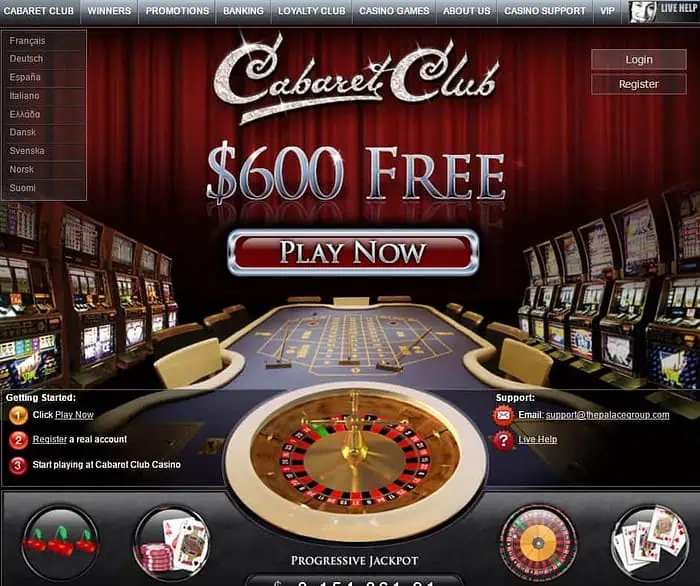 Cabaret Casino Review 