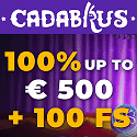 Cadabrus Casino 200 free spins and R$500 welcome bonus