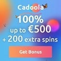 Cadoola Casino 200 free spins and R$500 welcome bonus
