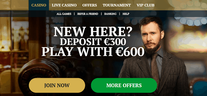 Join now and double your first deposit.