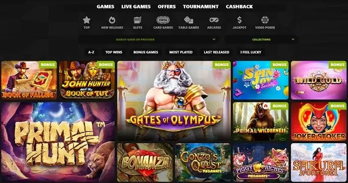 CasinoDep Games