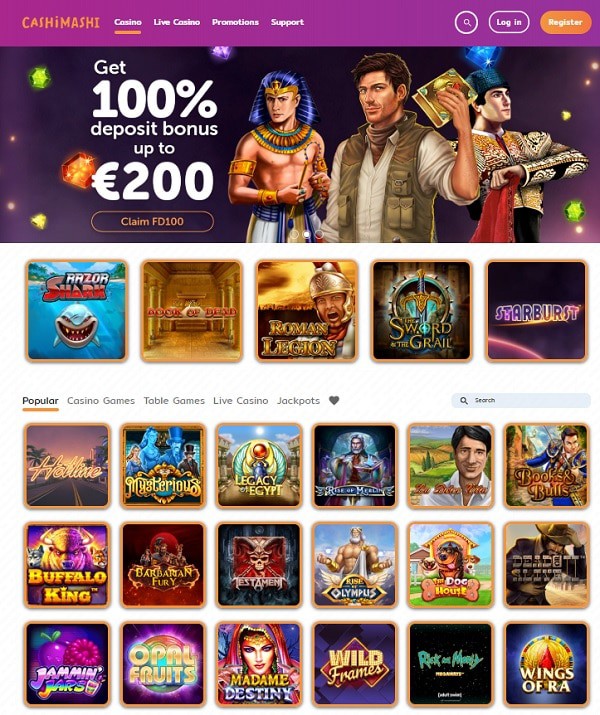 Cashi Mashi Casino Review 