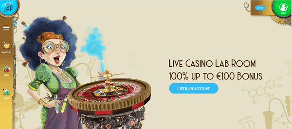 100% up to 100 EUR Live Casino Welcome Bonus