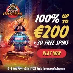 Claim 200 EUR bonus and 30 gratis free spins!