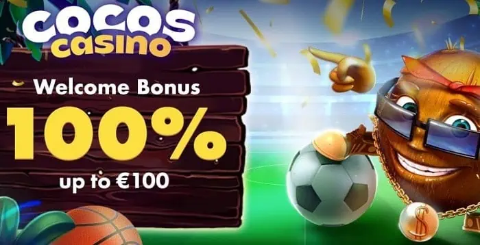 100% bonus on casino and sports 