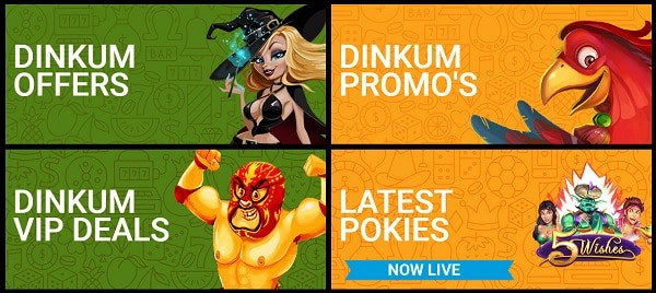 Dinkum free spins and promotions