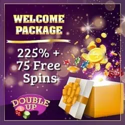 Double Up Casino 75 free spins and 225% welcome bonus