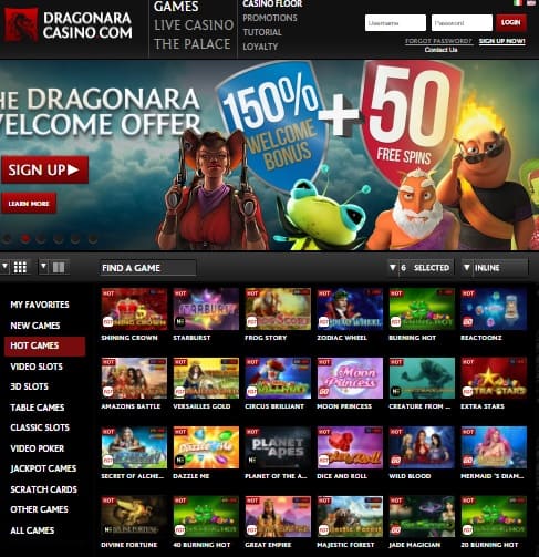 Dragonara Online Casino Review