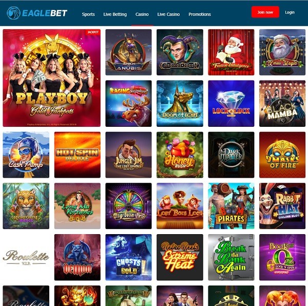 Eagle Bet Online Games Review 