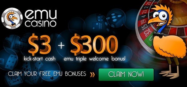 Emu R$3 free bonus