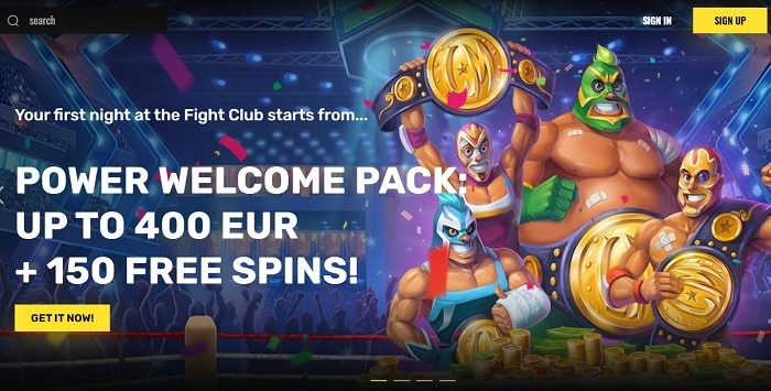 Fight Club Welcome Bonus