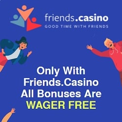 Friends Gaming free spins 