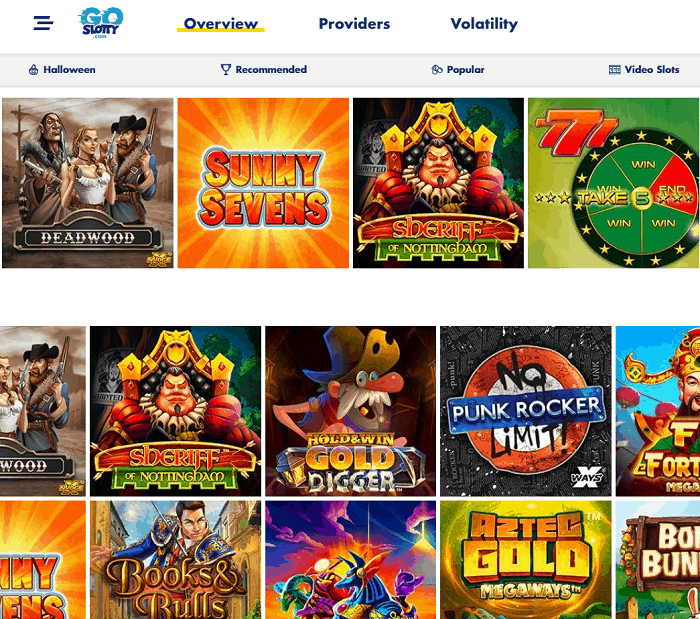 GoSlotty Casino Website Review 