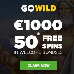 GOWILD Casino 50 free spins and RR$1,000 exclusive bonus