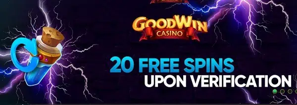 Get 20 free spins no deposit bonus after registration and account verification!