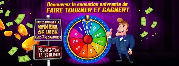 70 Tours Gratuits / 70 Free Spins / 70 Gratis Spins