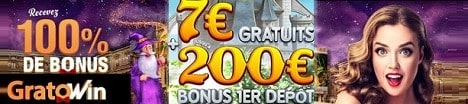 7 EUR gratuits bonus