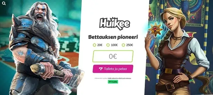 Huikee Ilmaista bounksia