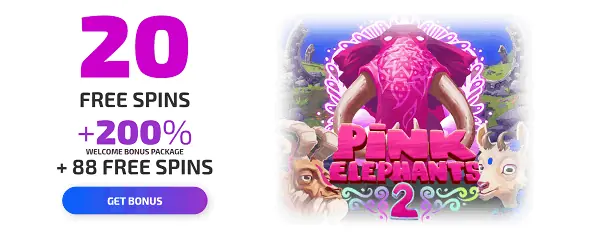 200% bonus and 88 free spins