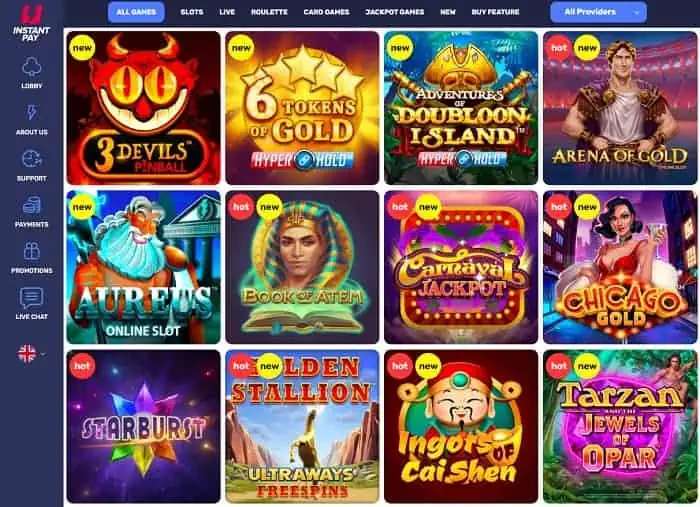 InstantPay Casino Full Review 