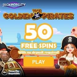 50 Free Credits on Golden The Pirates
