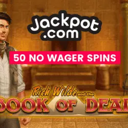 Jackpot Casino 50 FS exclusive bonus