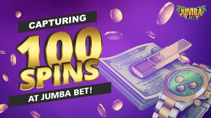 100 free spins Jumba Casino 