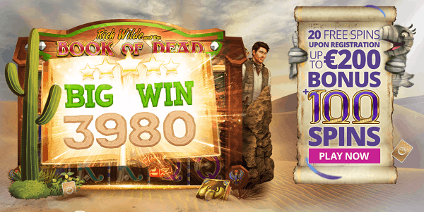 Play 20 free spins here!