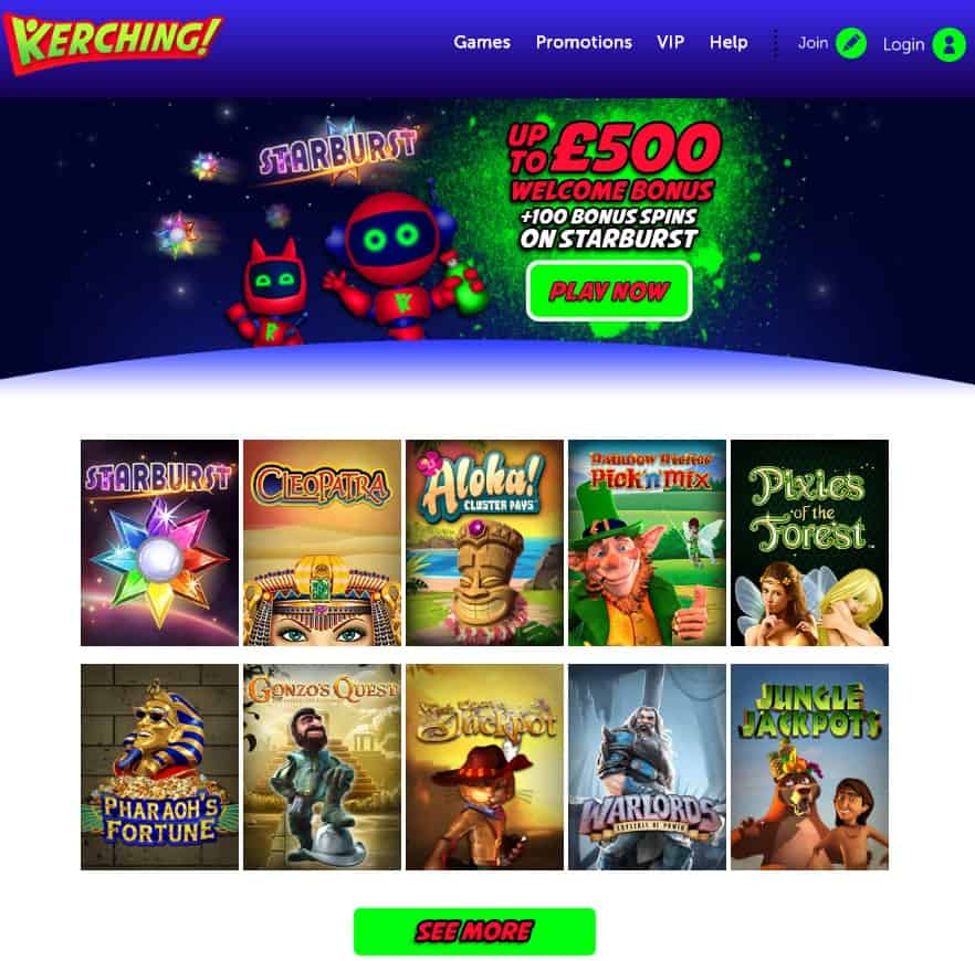 Kerching Casino Review