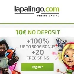 Claim R$10 no deposit and 20 free spins bonus