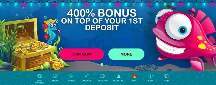 Welcome Bonus and Free Spins 