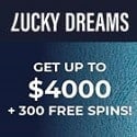 Lucky Dreams Casino 300 free spins and RR$4,000 Welcome Bonus