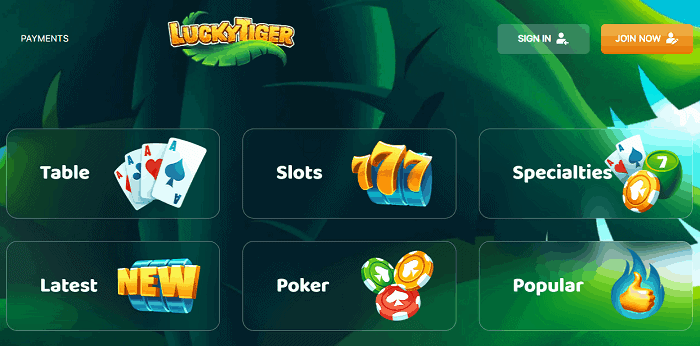 Lucky Tiger Casino Review 