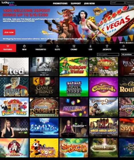 Lucky Win Slots Casino Review