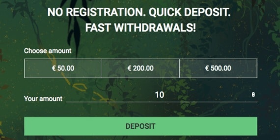 Mango Casino no registration, quick deposits, fast withdrawals!