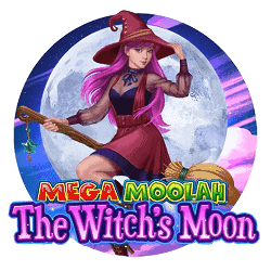Mega Moolah Witch's Moon game logo