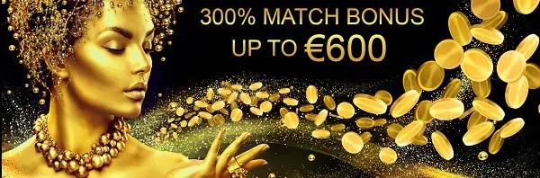 Midaur Casino 300% welcome bonus and free spins