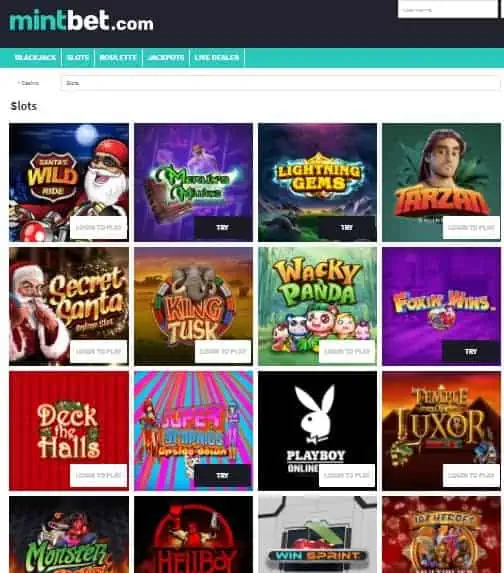 Mintbet Casino Review